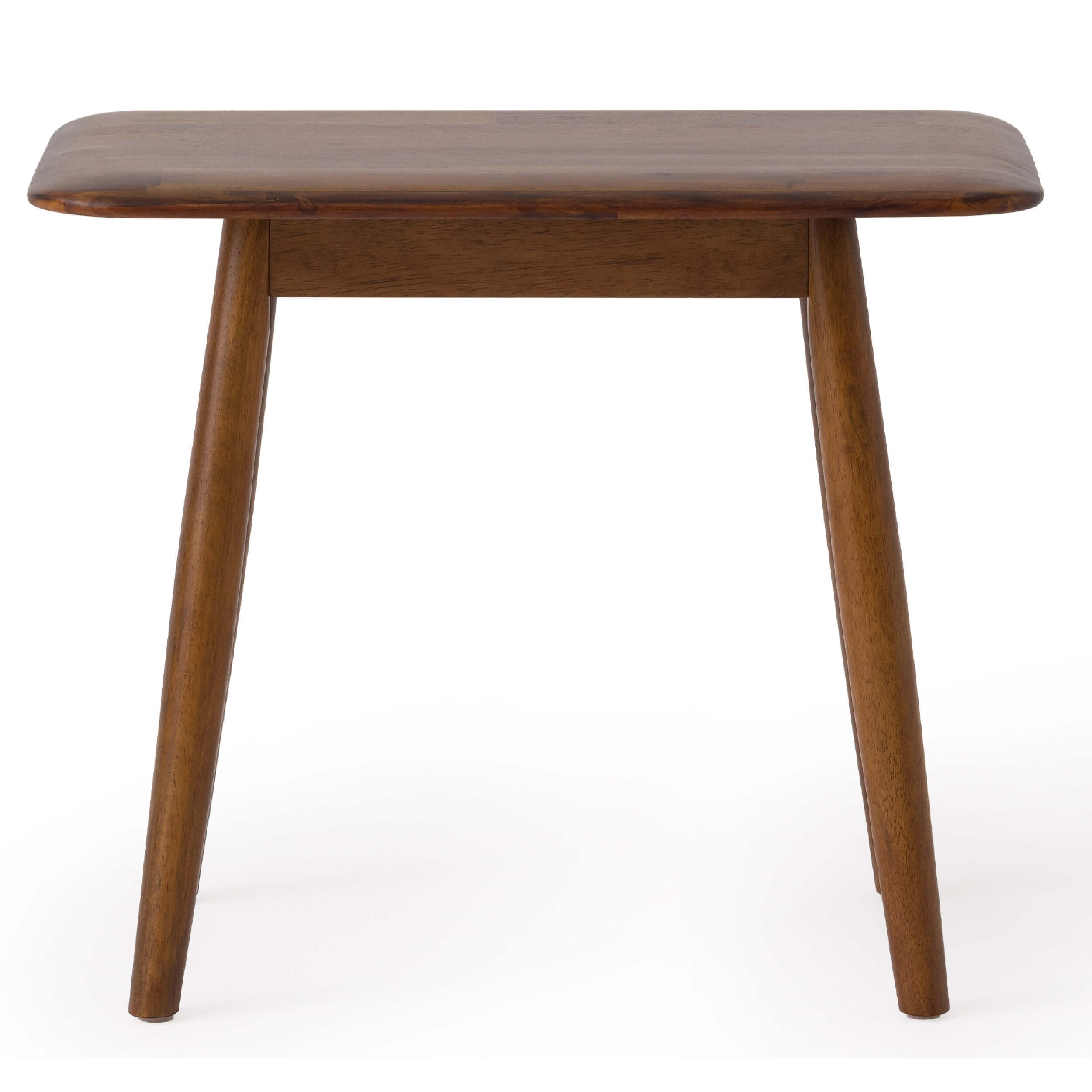 Kacia Rectangular End Table Solid Wood Accent Table EQ3